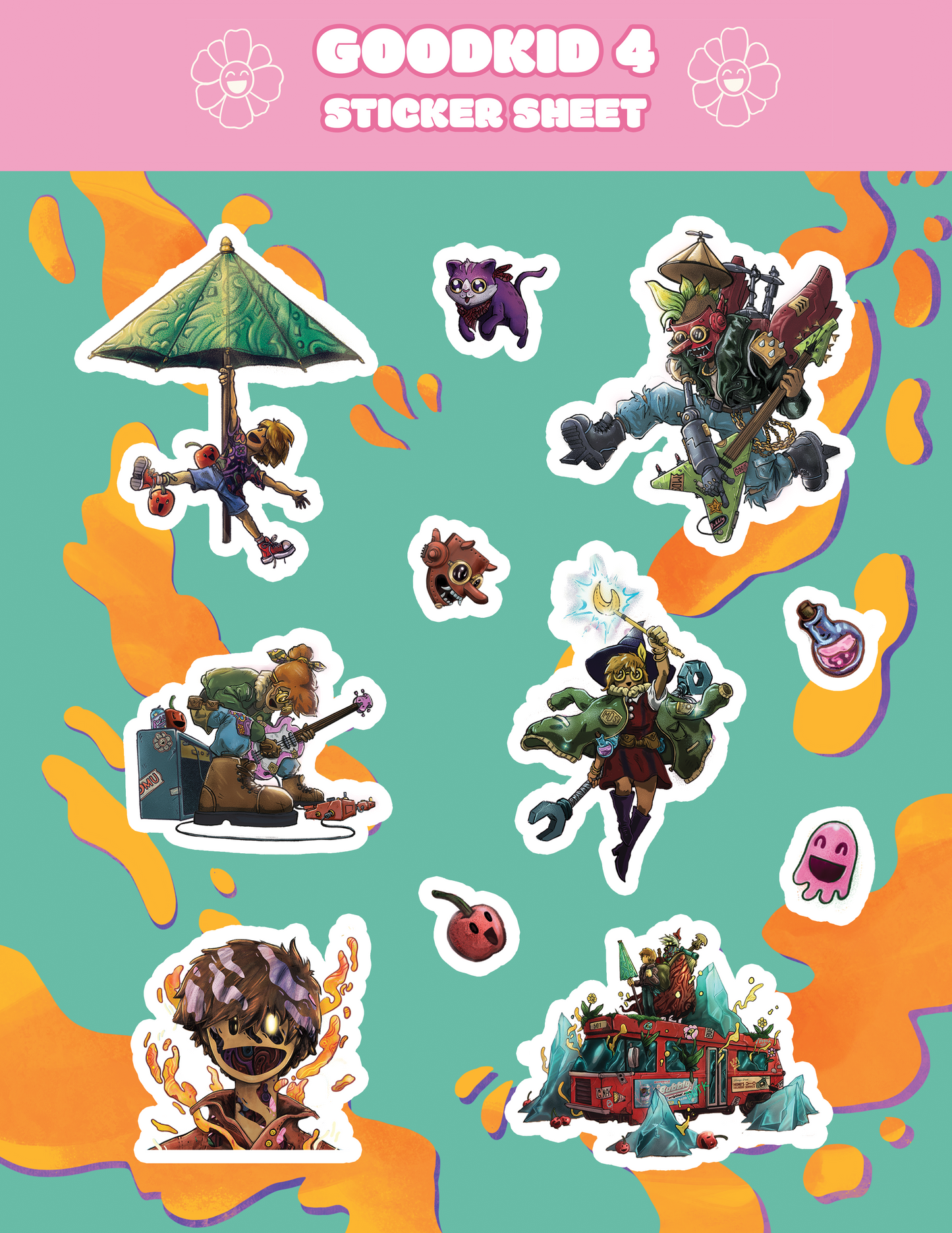 EP 4 Sticker Sheet