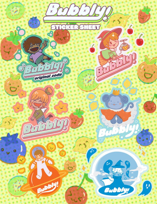 Bubbly Sticker Sheet