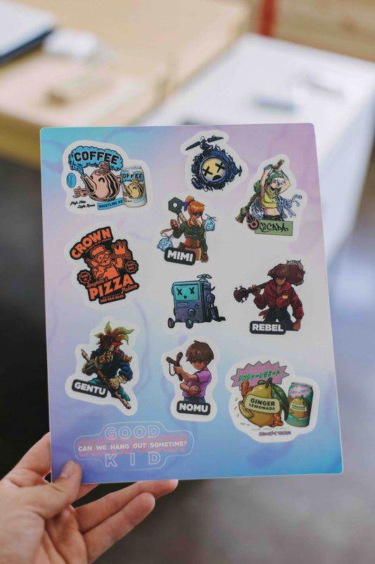 Can We Hang Out Sometime? Sticker Sheet