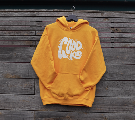 Good Kid Logo Hoodie - Gold