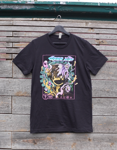 GOOD GRIEF!/グッドグリーフ】 FADED PRINT FOOTBALL TEE（T