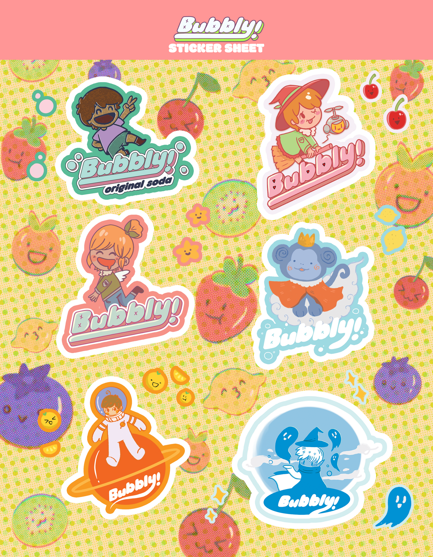 Bubbly Sticker Sheet