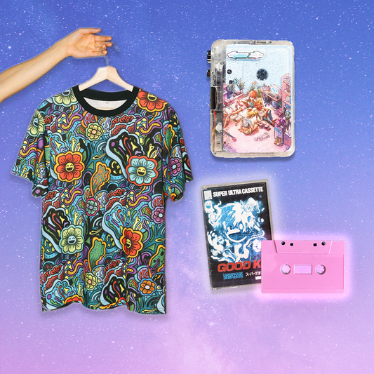 VERY Retro Kid Tee & Cassette Set (Limited Edition) [Pre-order]