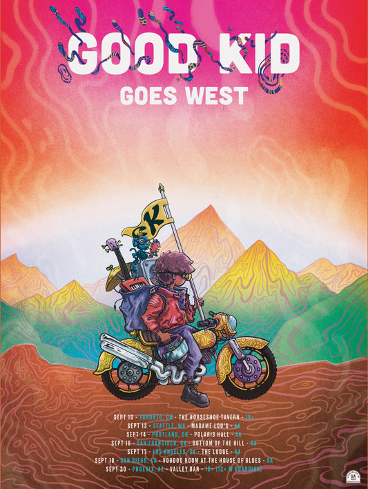 Good Kid Goes West Poster (Signed or Unsigned)