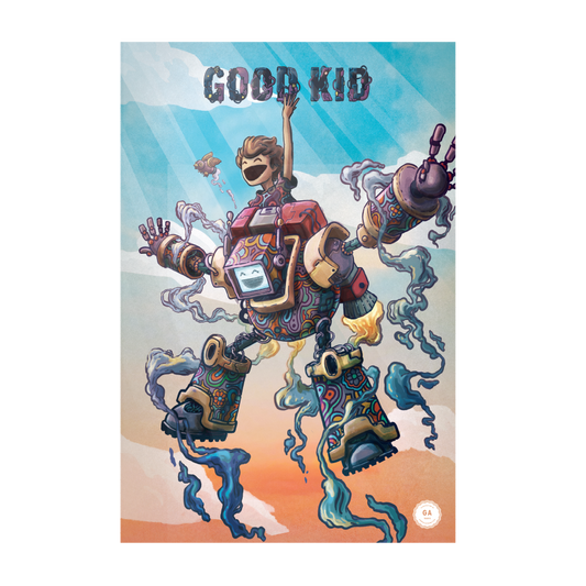 Robot Kid Poster